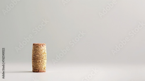 wine cork isolated on white background