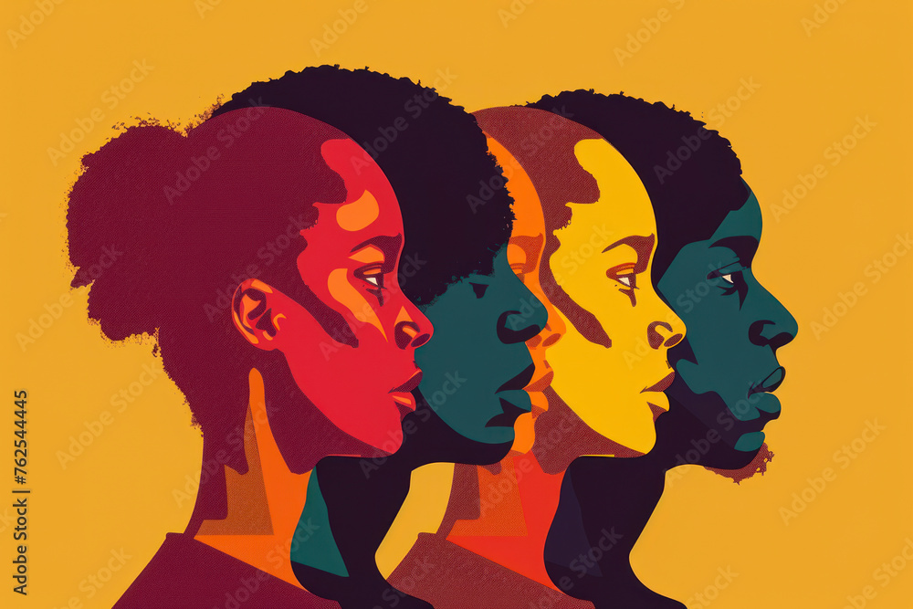 African American History or Black History Month. African American History or Black History Month.