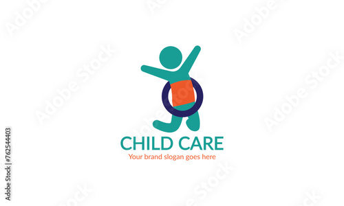 icon, abstract, vector, woman, logo, design, baby, isolated, hand, illustration, love, concept, child, health, template, kid, security, medicine, sign, mother, set, elements, life, safety, palm, happi