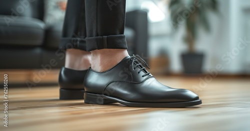 Black Leather Footwear in Crafting a Man's Style and Elegance