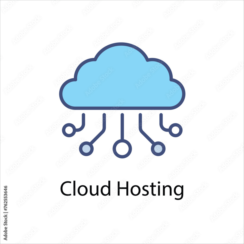 Cloud Hosting icon Cloud Hosting icon