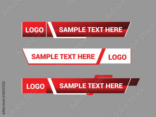 Lower Third Elegant Embellishments Titles Collection