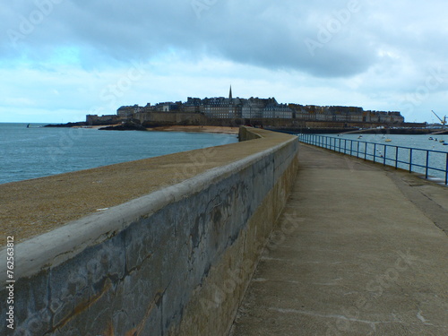 Forteresse plage Saint Malo