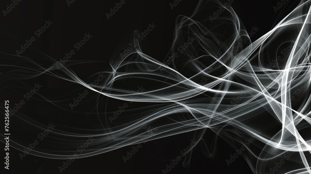 abstract black and white background with wavy lines abstract black and white background with wavy lines