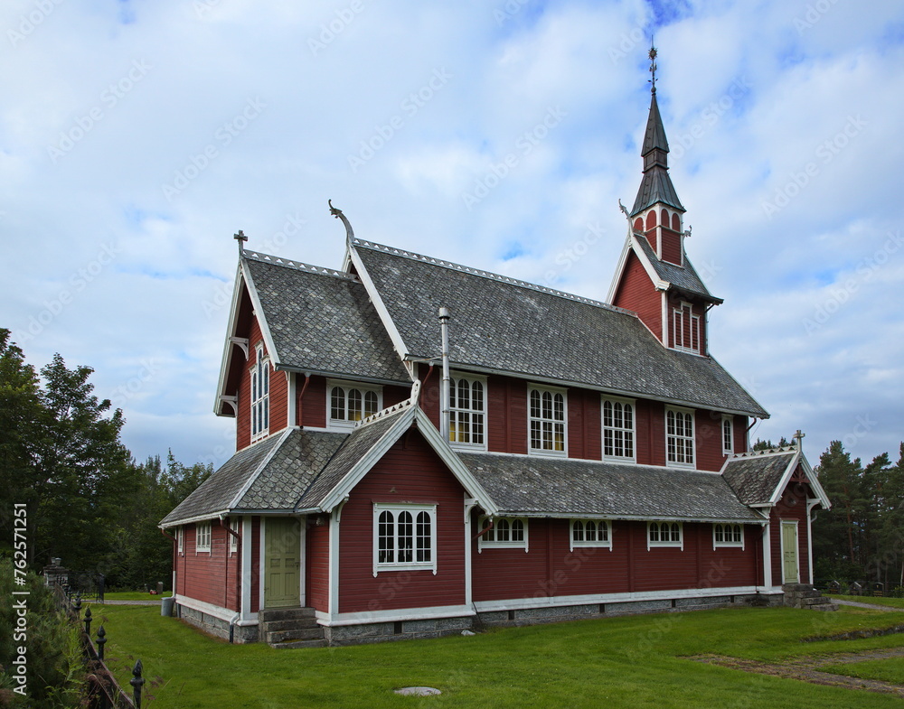 Church Veoy Kirke in Solsnes, More og Romsdal county, Norway, Europe
Church Veoy Kirke in Solsnes, More og Romsdal county, Norway, Europe