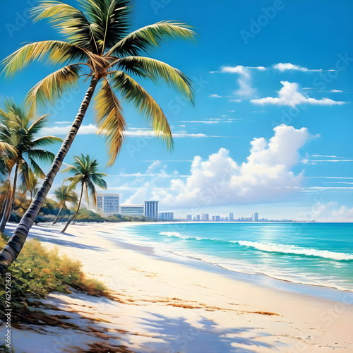 iami Bliss  Sun-Kissed Sands of Miami Beach