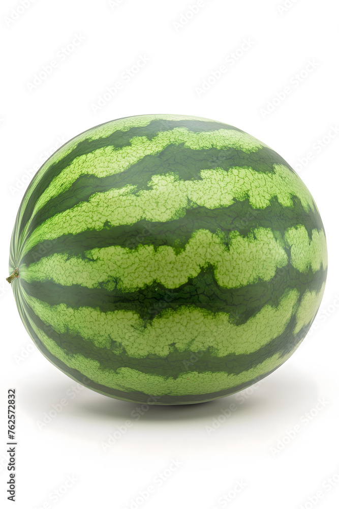 Close-Up Detail of a Fresh Juicy Watermelon Isolated on White Close-Up Detail of a Fresh Juicy Watermelon Isolated on White