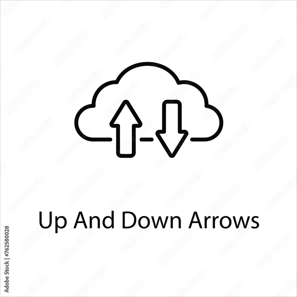Up And Down Arrows icon