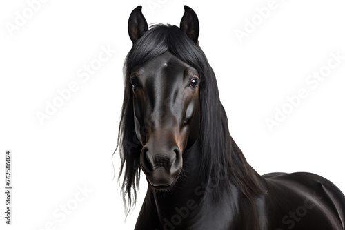 Elegant Mare Isolated on Transparent Background PNG format photo
