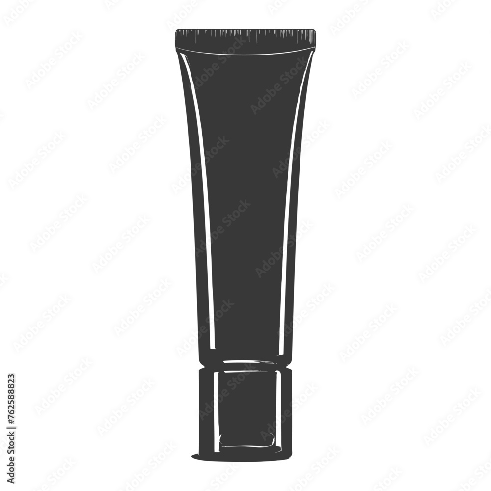 silhouette cosmetic tube black color only silhouette cosmetic tube black color only