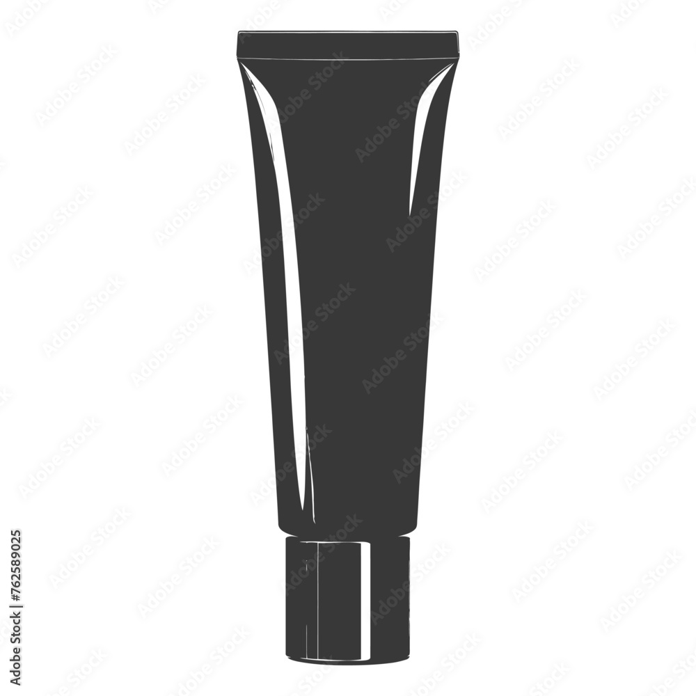 silhouette cosmetic tube black color only silhouette cosmetic tube black color only