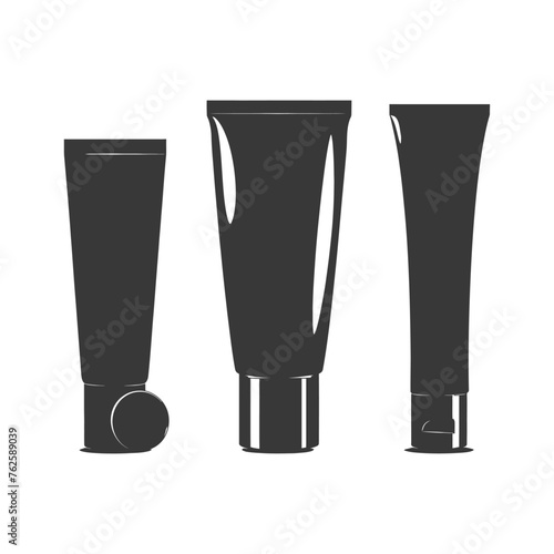 silhouette cosmetic tube black color only