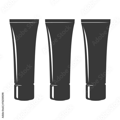 silhouette cosmetic tube black color only