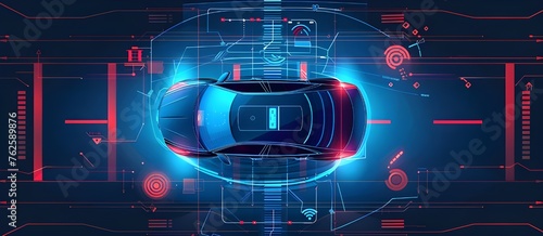 In the autonomous car concept, vehicle devices are connected to various sensors, enabling the computer to perform intelligent calculations