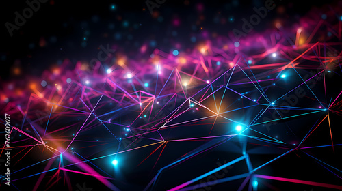 Internet lines abstract background