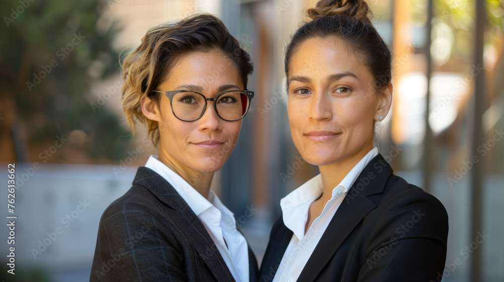 A portrait of a confident businesspeople lgbtq A portrait of a confident businesspeople lgbtq