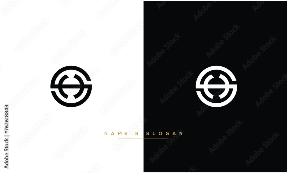 SH, HS,S , H, Abstract Letters Logo monogram SH, HS,S , H, Abstract Letters Logo monogram