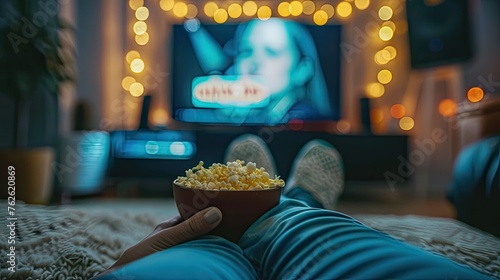 Transform your living room into a theater! Experience the joy of binge-watching with cozy comforts. Invest in streaming stocks for non-stop entertainment!