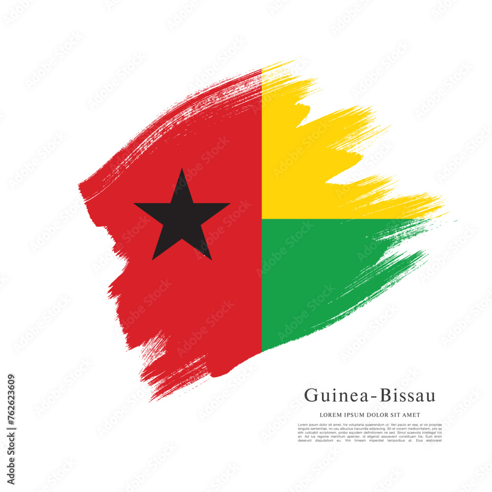 Flag of Guinea-Bissau Flag of Guinea-Bissau