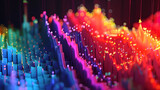 Colorful 3D Illustration of an IQ Spectrum Introducing an Unprecedented Level of 600
