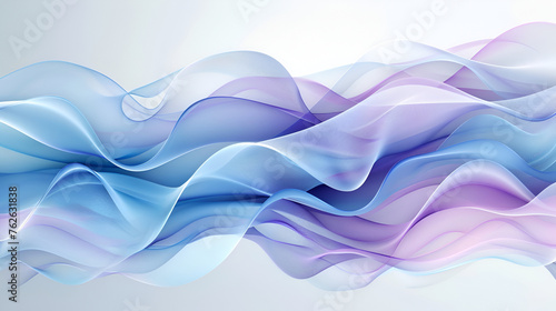 abstract colorful background with wave lines and sparkles ,abstract background with smooth lines in blue and purple colors, illustration