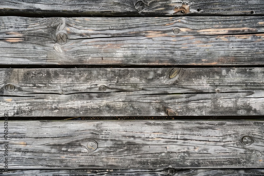 plank floor, wooden background, gray boards. wooden background. Old tree. generative ai plank floor, wooden background, gray boards. wooden background. Old tree. generative ai