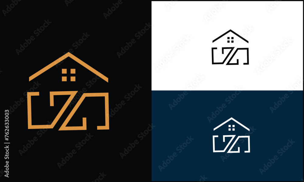 Simple Real estate Logo Monogram Simple Real estate Logo Monogram