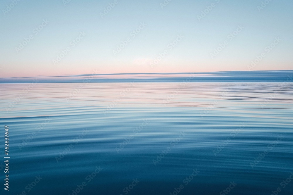 Serene Waterscape at Dusk