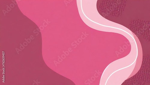 a pink background with a wavy design on it s side