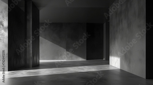 A minimalist composition in shades of graphite, exuding an air of understated elegance and timeless sophistication.