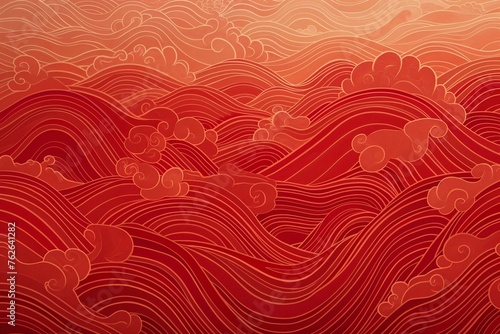 Red Waves background, waves background, colorful waves background, background