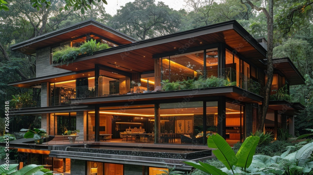 Large House With Central Pool Large House With Central Pool