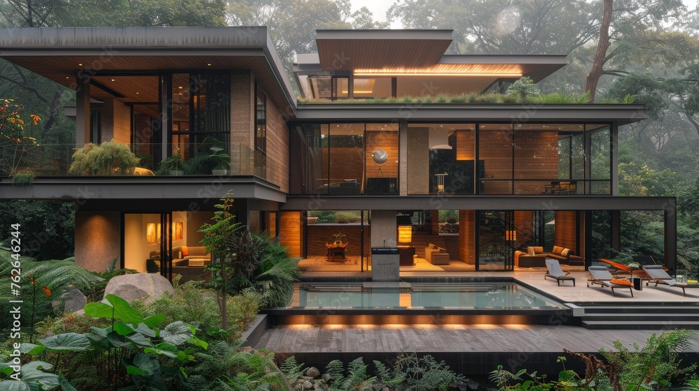 Large House With Central Pool Large House With Central Pool