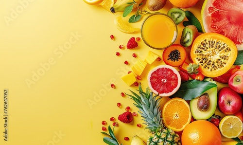 Healthy food banner, diet c...