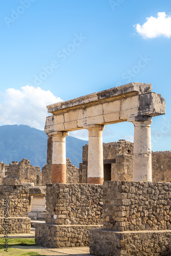 Ancient ruins of Pompeii, Italy