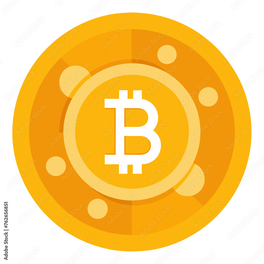 Bitcoin Pattern Vector Illustration Bitcoin Pattern Vector Illustration