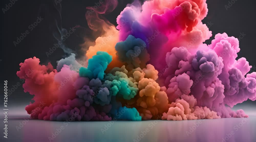 abstract rainbow smoke abstract rainbow smoke