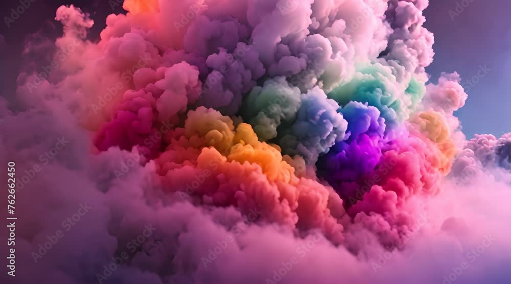 abstract rainbow smoke abstract rainbow smoke
