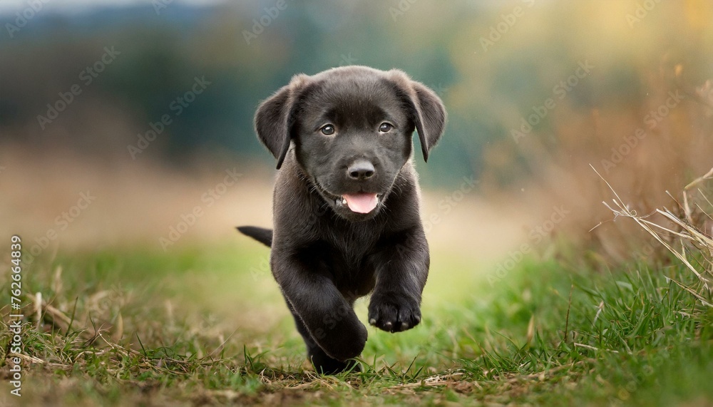 Puppy running Puppy running