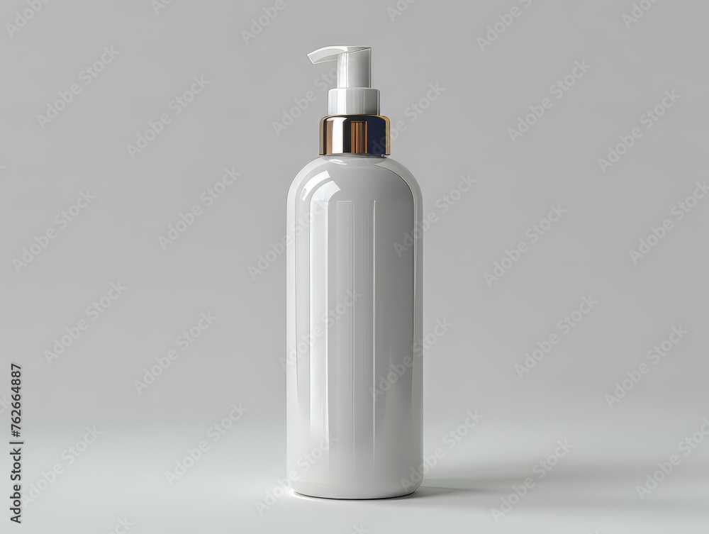 blank white cosmetic bottle mockup white background blank white cosmetic bottle mockup white background
