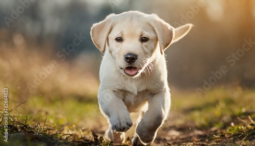 Puppy running