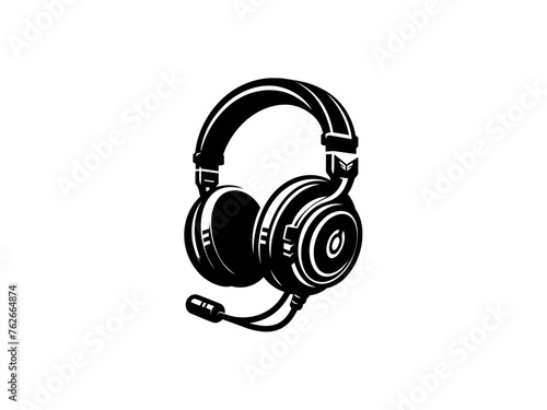 Sound Waves: Headphone Vector Illustration for Music Designs and Audio-themed Creations