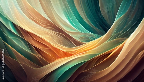 abstract fractal background © Danmarpe