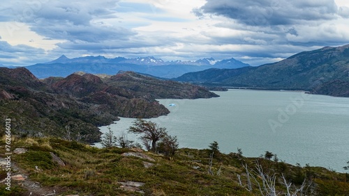 Fototapeta Naklejka Na Ścianę i Meble -  torres del paine national park in chilean patagonia