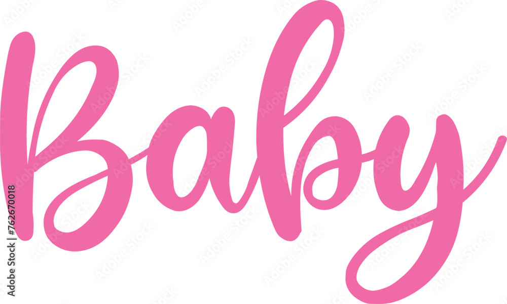 Baby typography design on plain white transparent isolated background for card, shirt, hoodie, sweatshirt, apparel, tag, mug, icon, poster or badge Baby typography design on plain white transparent isolated background for card, shirt, hoodie, sweatshirt, apparel, tag, mug, icon, poster or badge
