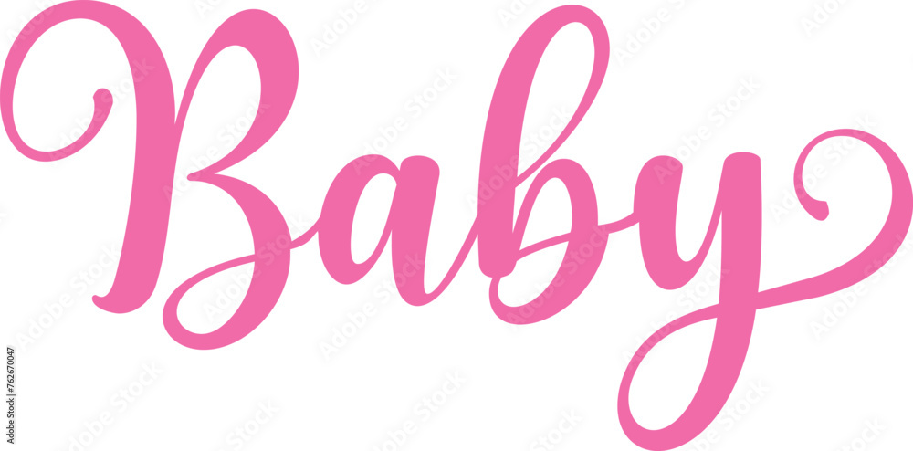 Baby typography design on plain white transparent isolated background for card, shirt, hoodie, sweatshirt, apparel, tag, mug, icon, poster or badge Baby typography design on plain white transparent isolated background for card, shirt, hoodie, sweatshirt, apparel, tag, mug, icon, poster or badge