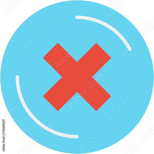 Vector Icon Ad, blocker, digital, reject