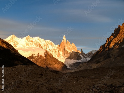 los glaciares national park in argentinian patagonia