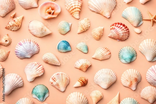 seashells on the sand © Minhal