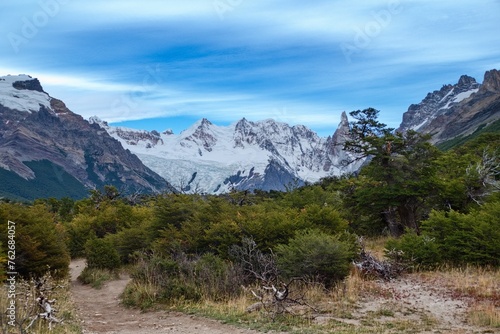 los glaciares national park in argentinian patagonia